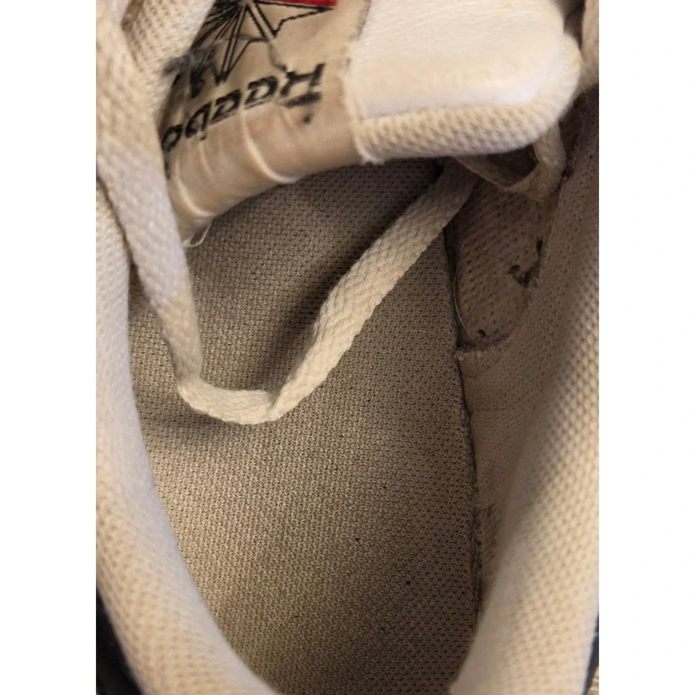 Reebok Club C Revenge Vintage Leather Shoes Men's Size 9.5 White Black Gum Sole
